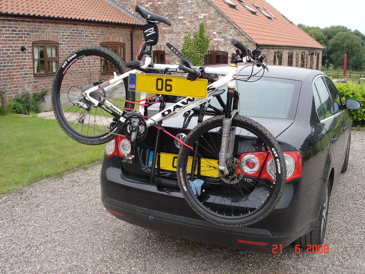 Best way to attach bike to bike car rack BikeRadar Forum